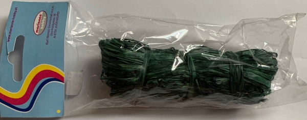 Raffia Bast dunkelgrün